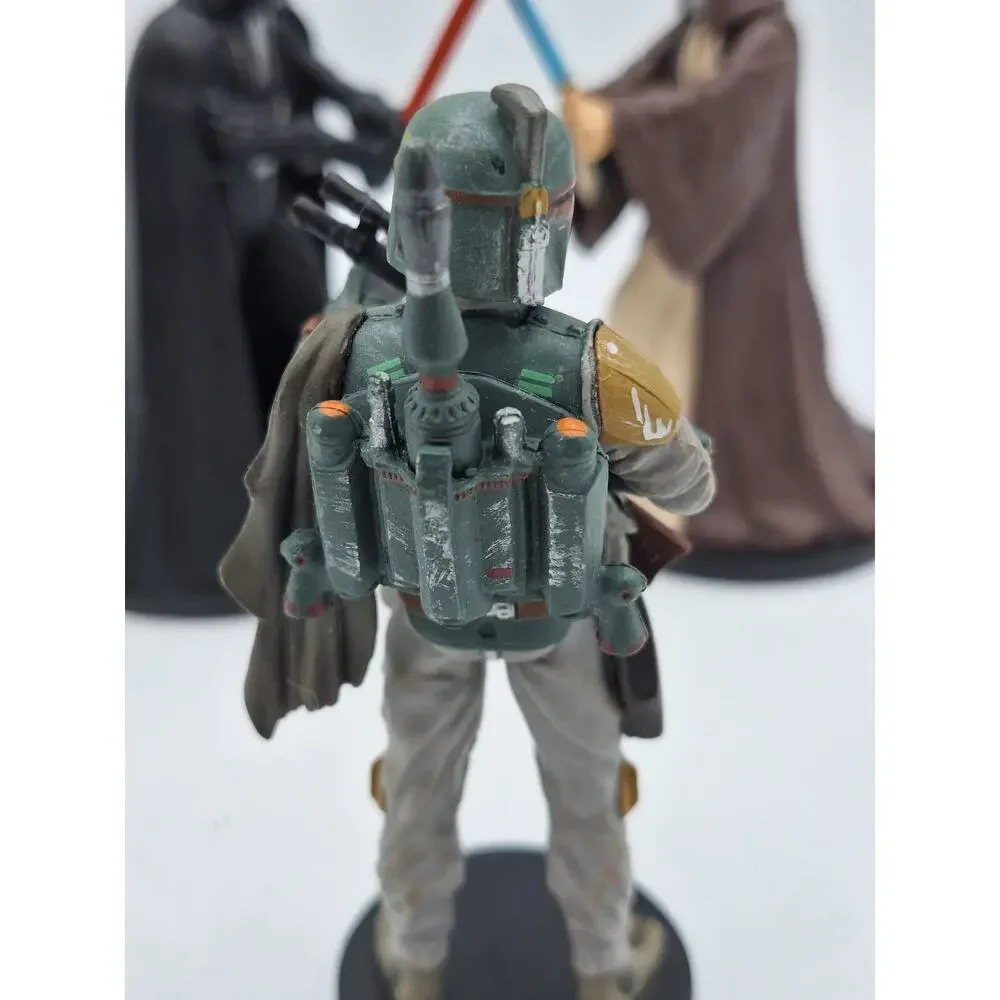 Star Wars Collection (4) Darth Vader, Lando Calrissian, Obe-Won Kenobi, Boba Fet